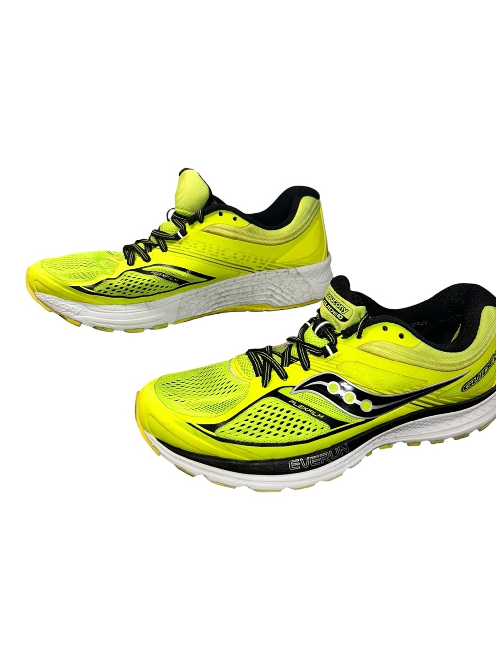 Saucony Neon Yellow & Black Men's Running Shoes